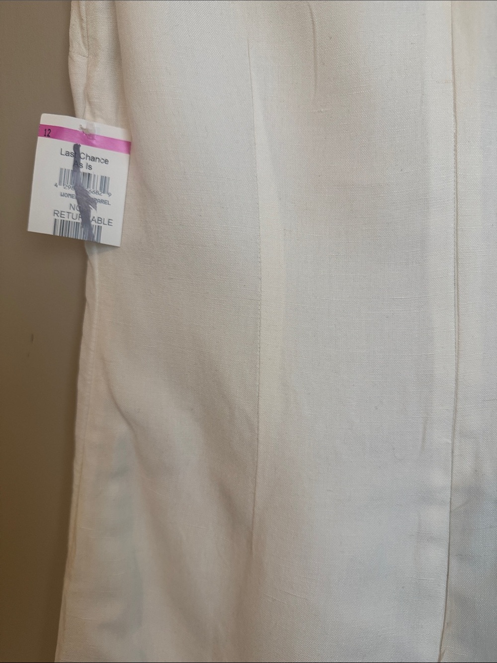 French Connection Birdie Square Neck Minidress, White, size 4 - Picture 12 of 12
